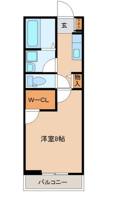 ソレイユパルク15番館の間取り