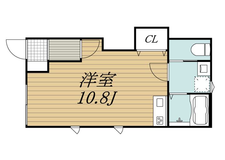 千葉県四街道市もねの里1(アパート)の賃貸物件の間取り