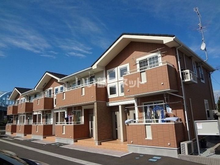 福島県郡山市字深田台(アパート)の賃貸物件の外観