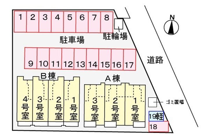 鹿児島県鹿児島市中山町(アパート)の賃貸物件のその他画像