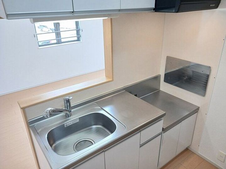 鹿児島県鹿児島市中山町(アパート)の賃貸物件のキッチン
