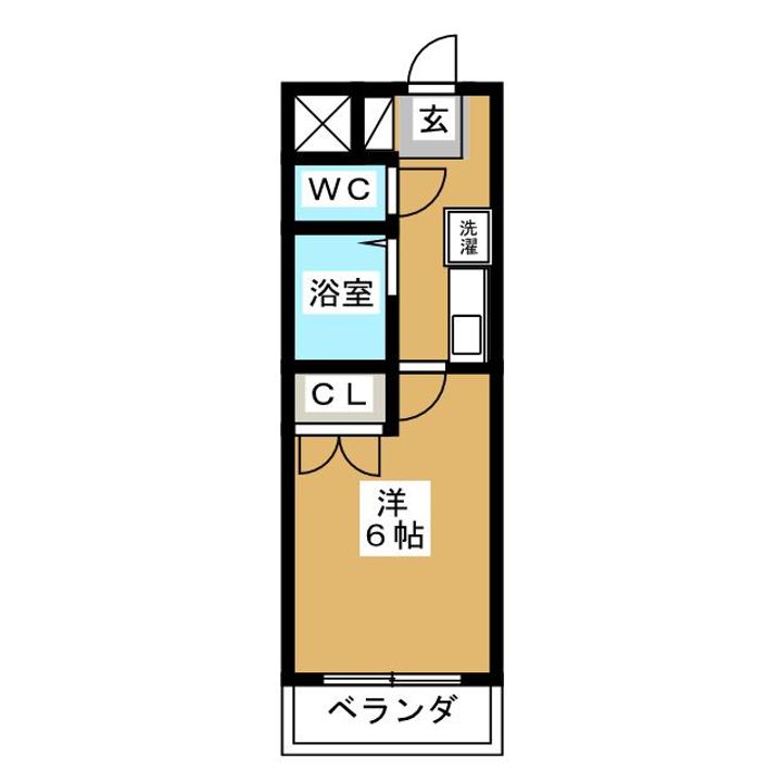 パークヒルズマンションの間取り