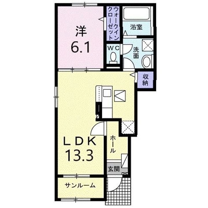 Maison du Reveの間取り
