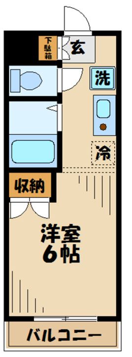 東京都多摩市鶴牧2(マンション)の賃貸物件の間取り