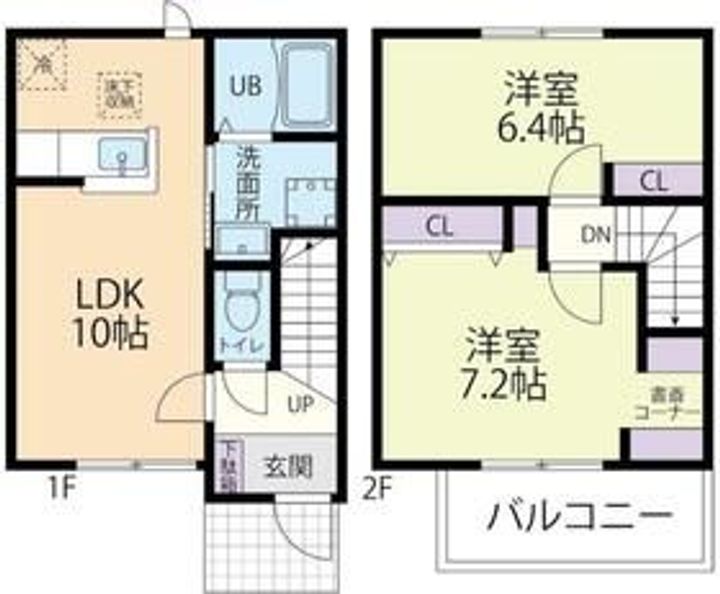 Casa・Verde(カサヴェルテ)の間取り