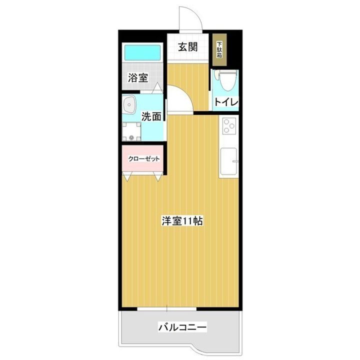 茨城県つくば市桜2(マンション)の賃貸物件の間取り
