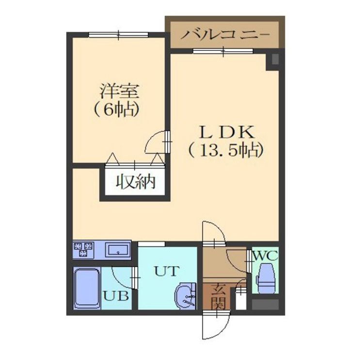 マンションウインズの間取り