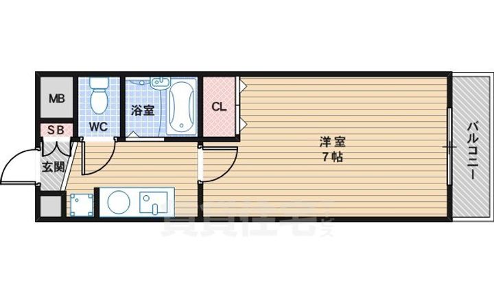 アントワープなかもずの間取り