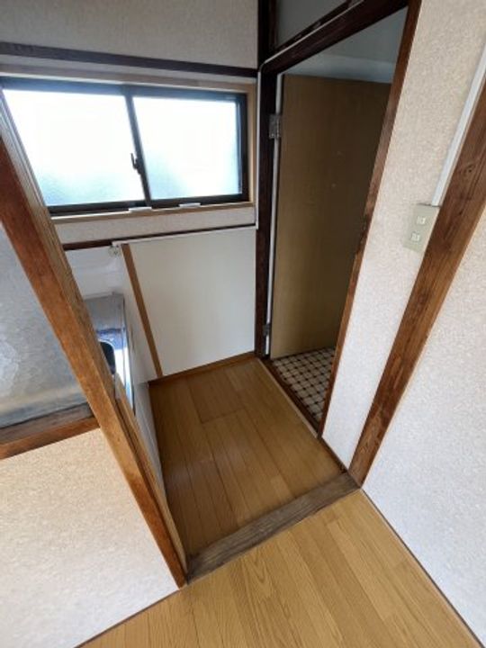 サンワハイツの玄関
