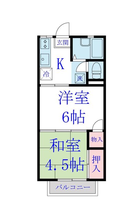 ベルテ東金の間取り
