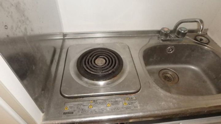 ライフタウンIIのキッチン