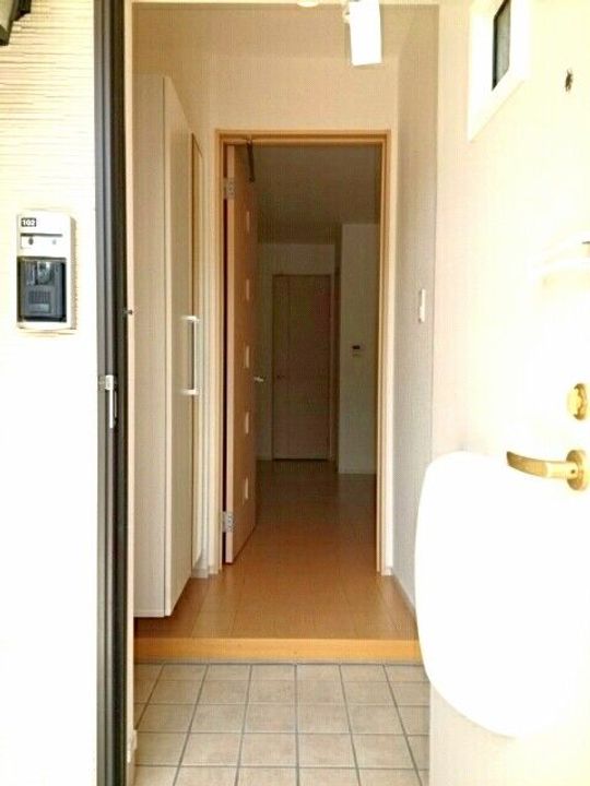 福島県二本松市平石高田1(アパート)の賃貸物件の玄関