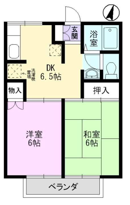 シャンポールIIの間取り