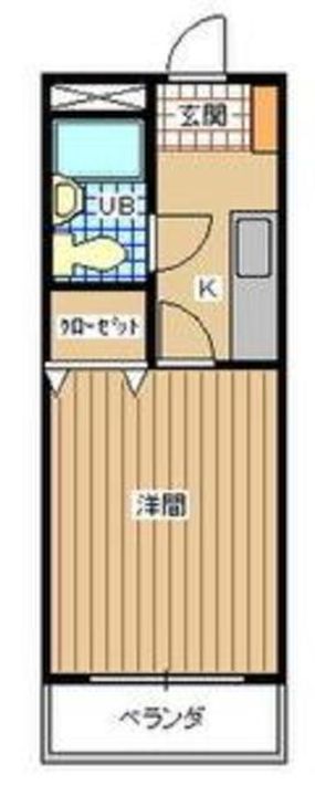 東京都八王子市堀之内3(マンション)の賃貸物件の間取り