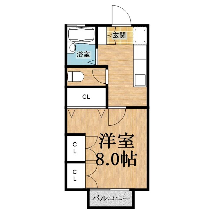 第二サンハイムの間取り