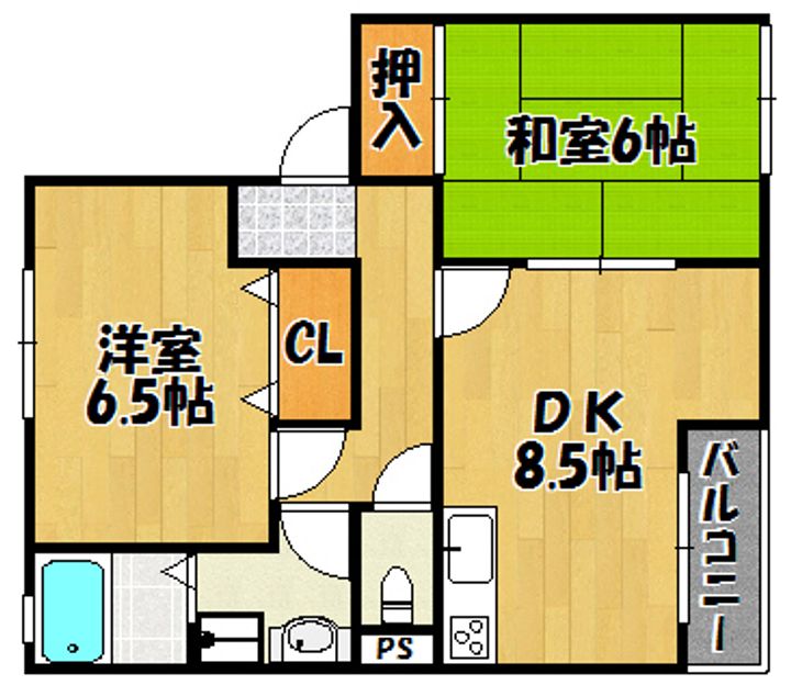 サンガーデン浄泉の間取り