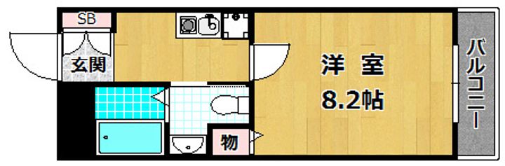 牧野駅前TNビルの間取り