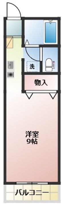 フィネス今治の間取り