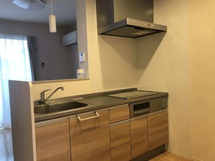 福島県いわき市小名浜野田字田中(アパート)の賃貸物件のキッチン