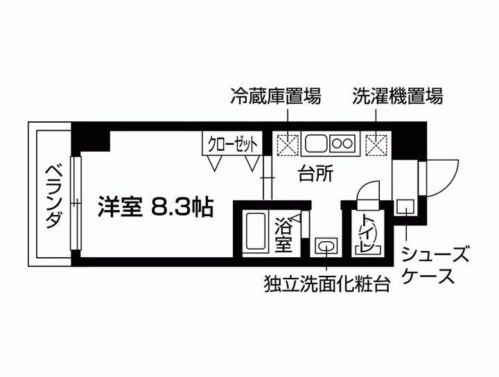 ブランメゾン堀川の間取り