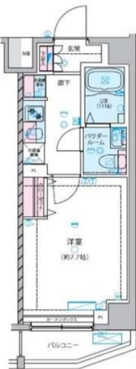 ジェノヴィア練馬春日町スカイガーデンの間取り