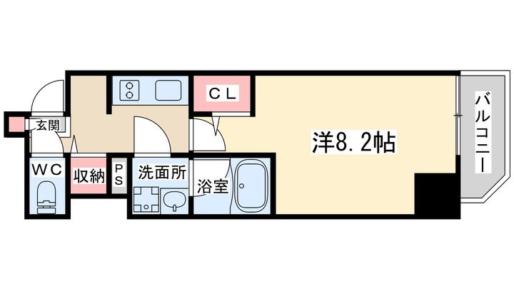 ファーストフィオーレ東梅田の間取り