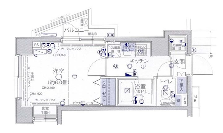 パレステュディオ小石川後楽園の間取り