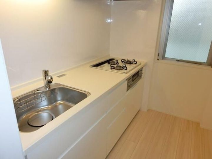 東京都渋谷区恵比寿2(マンション)の賃貸物件のキッチン
