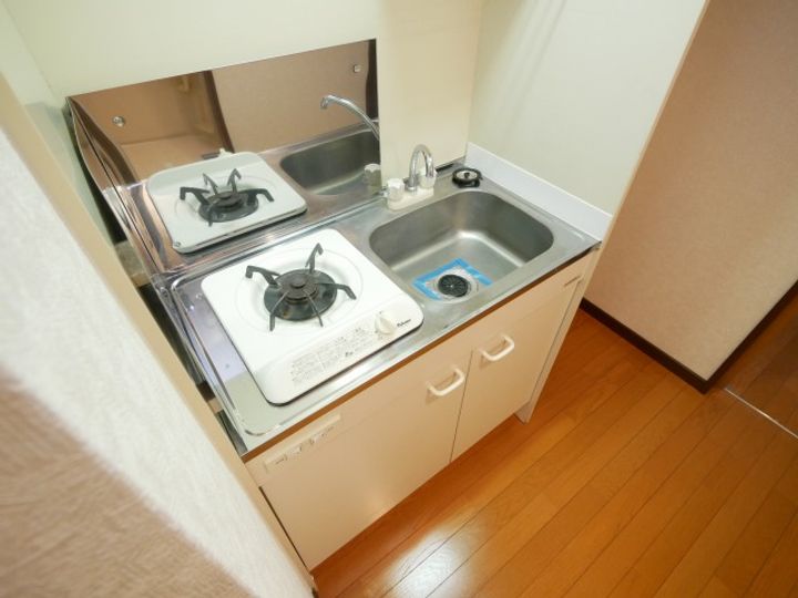 福岡県福岡市博多区比恵町(マンション)の賃貸物件のキッチン