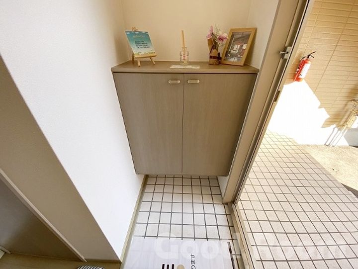 徳島県小松島市金磯町(アパート)の賃貸物件の玄関