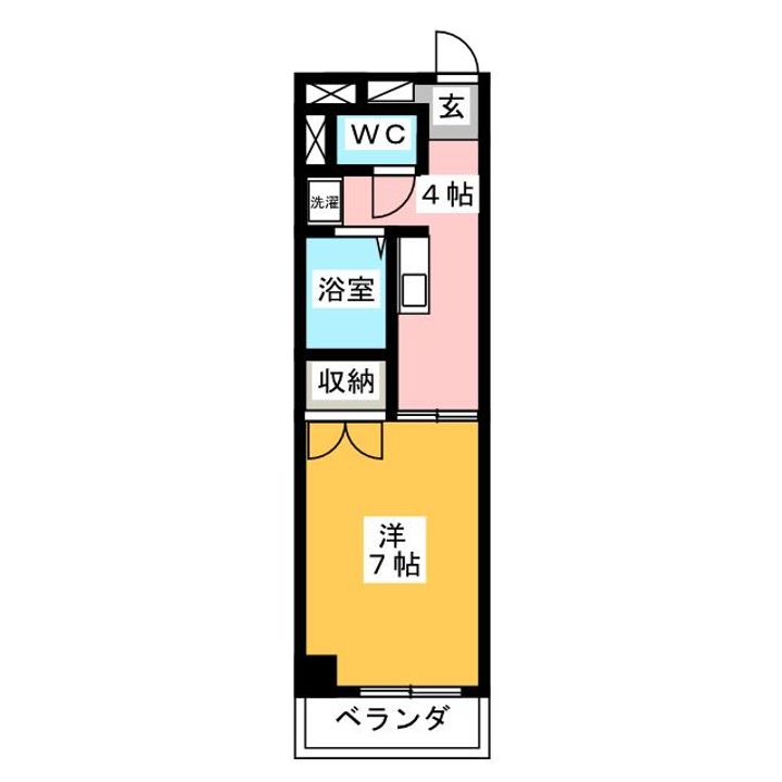 アルシオネ近藤の間取り