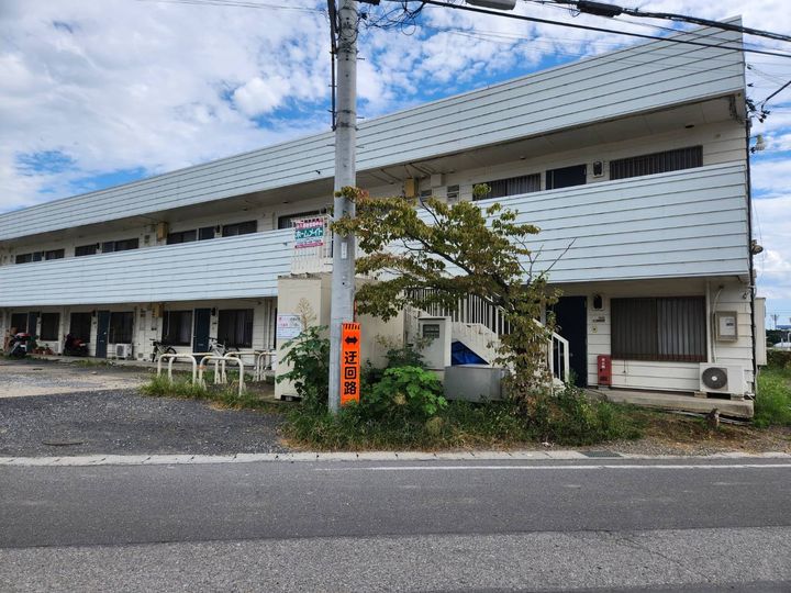 キュウブ寄木戸Bの外観
