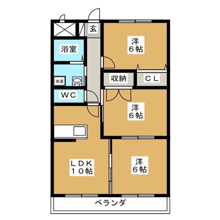 エトワール霞の間取り