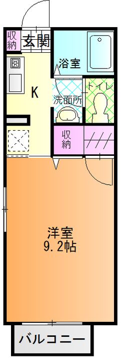 プチメゾンの間取り