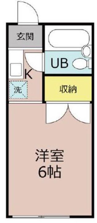 東京都八王子市大塚(マンション)の賃貸物件の間取り