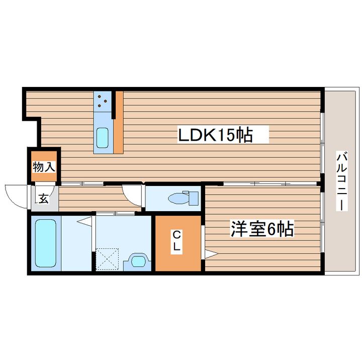 High Ace 桜坂の間取り