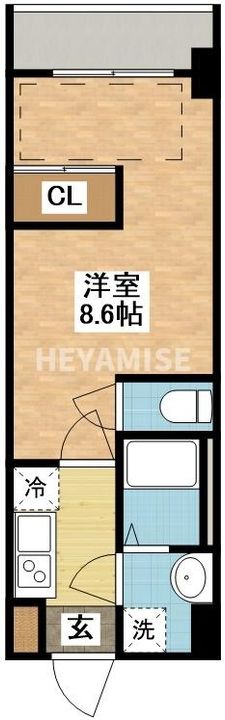 modern palazzo文教primaの間取り