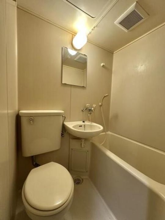 神奈川県川崎市中原区小杉町1(アパート)の賃貸物件の風呂