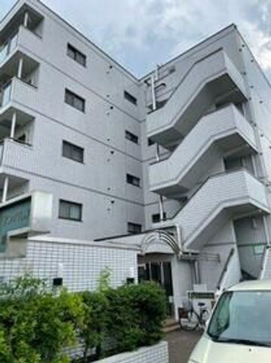 サンパレス古河A館の外観