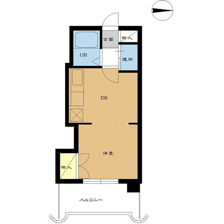 プロシード本通の間取り