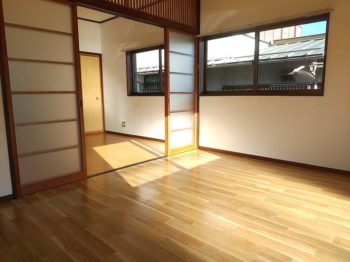 タウンソレイユAの居間