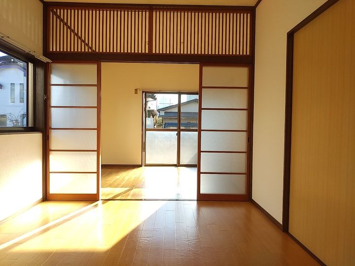 タウンソレイユAの居間
