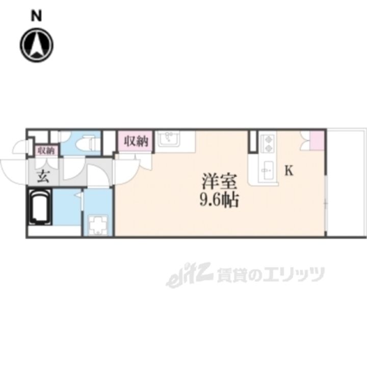 レオネクストコミンチャーレ九条の間取り