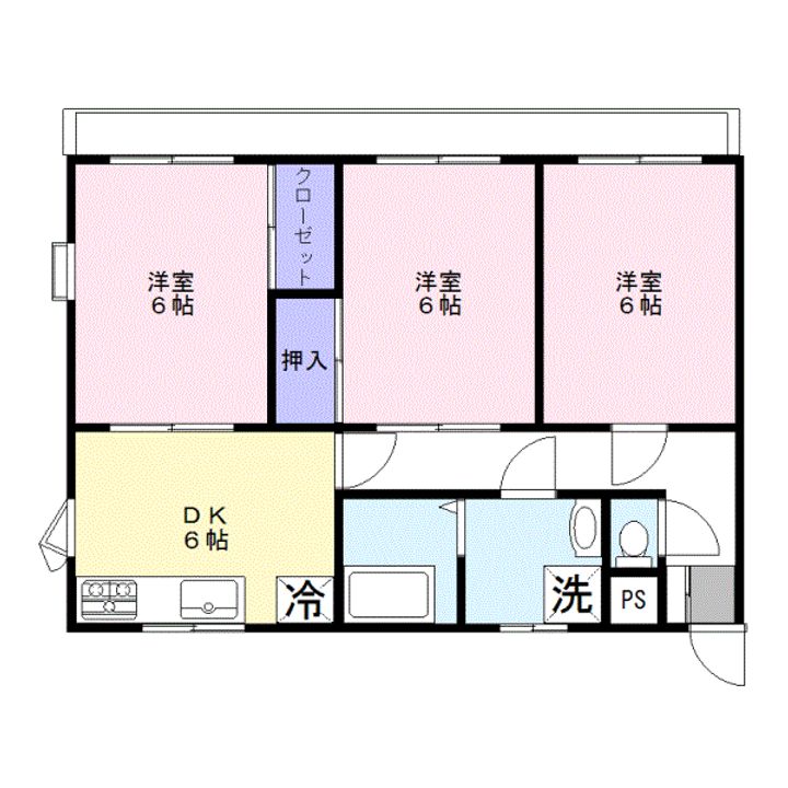 第一ホワイトメゾンの間取り