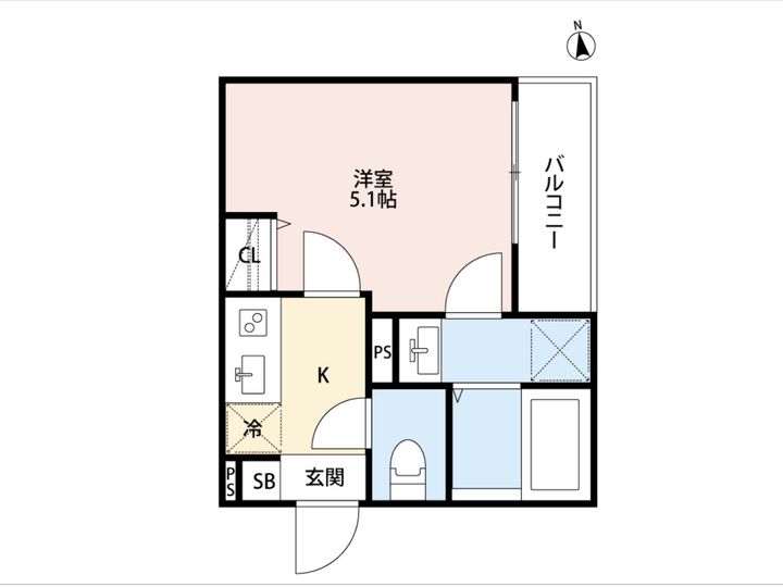 東京都荒川区西尾久2(アパート)の賃貸物件の間取り