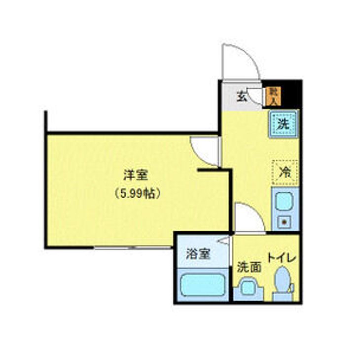 東京都荒川区荒川3(マンション)の賃貸物件の間取り