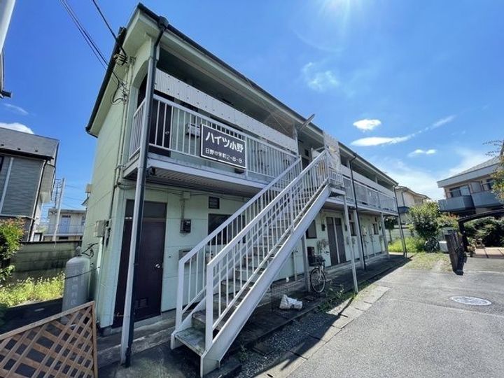 東京都日野市栄町2(アパート)の賃貸物件の地図