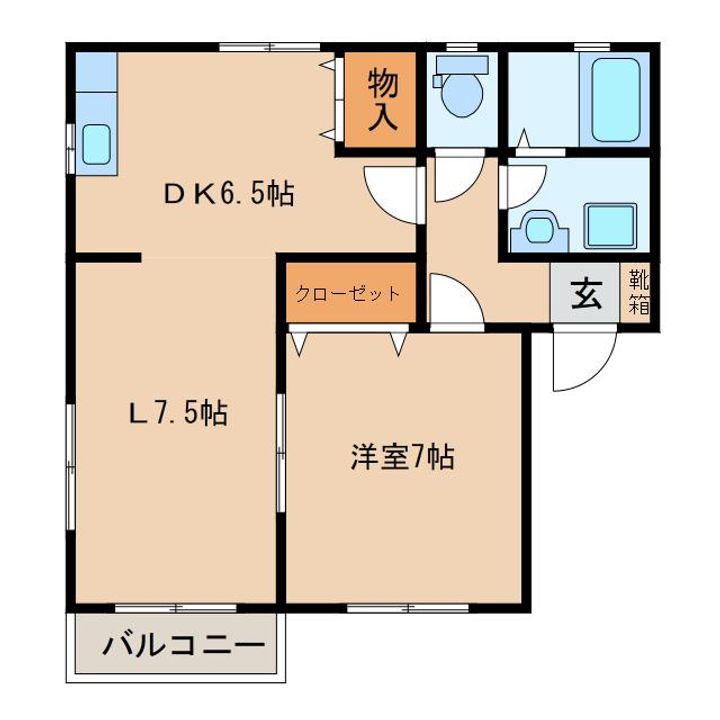 ルネッサンスIIIの間取り