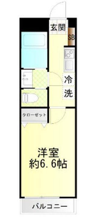 スピカハイツ弘明寺の間取り