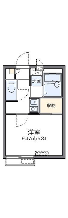 東京都江東区亀戸3(マンション)の賃貸物件の間取り
